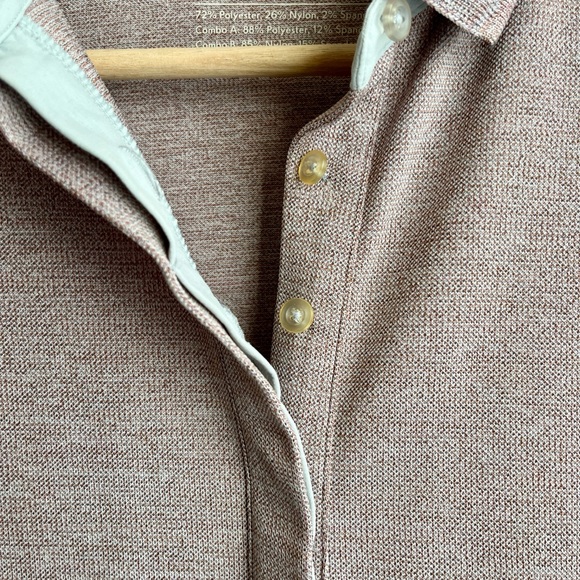 Outdoor Voices Players Polo Bodysuit Romper Short Sleeve - Picture 9 of 11